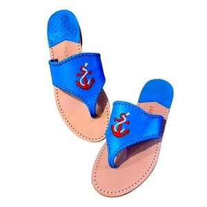 Jack Rodger’s Anchor Embroidery Sandal